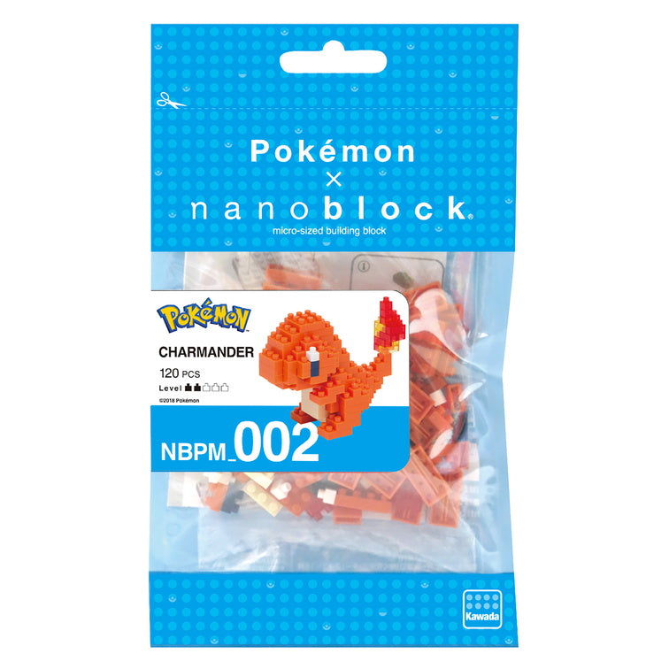 Nanoblock: Pokémon - Charmander - VGMX
