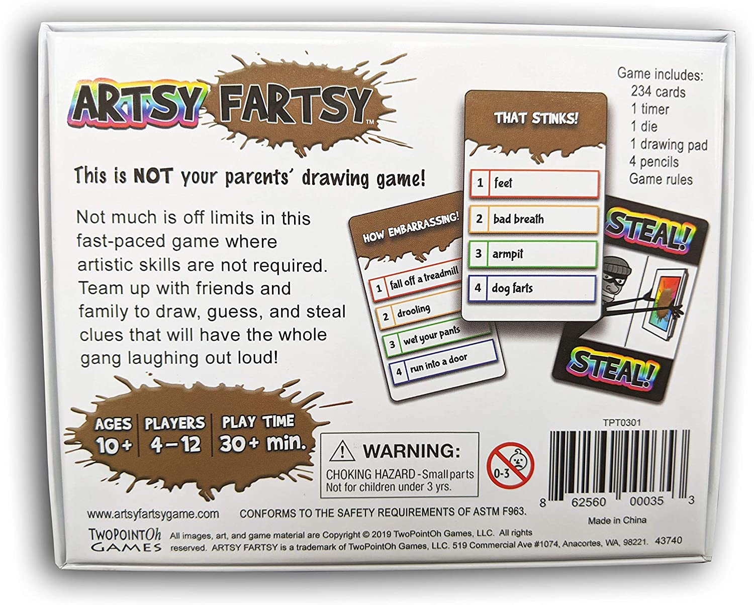 Artsy Fartsy - Not Your Parents' Drawing Game - VGMX