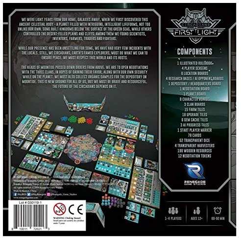 Circadians: First Light - Board Game