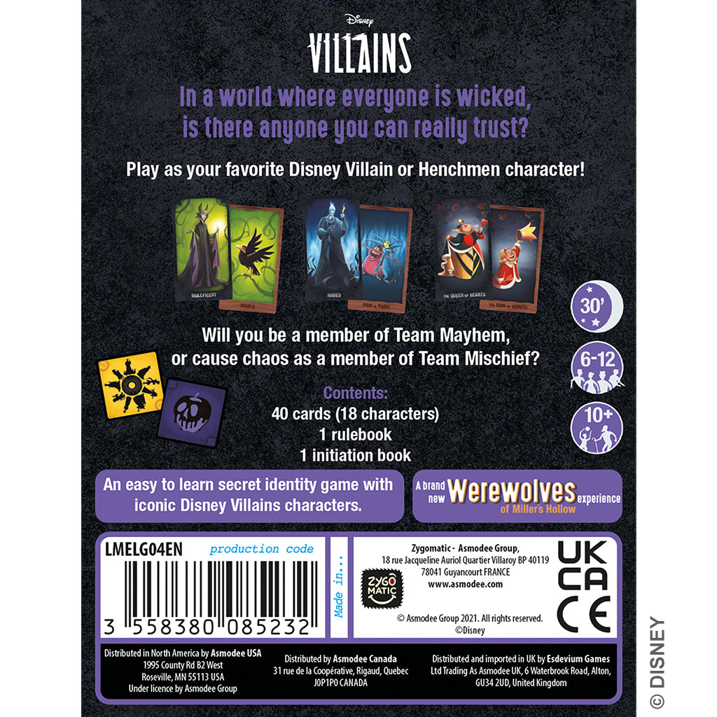 Disney Villains - Gathering of the Wicked - VGMX