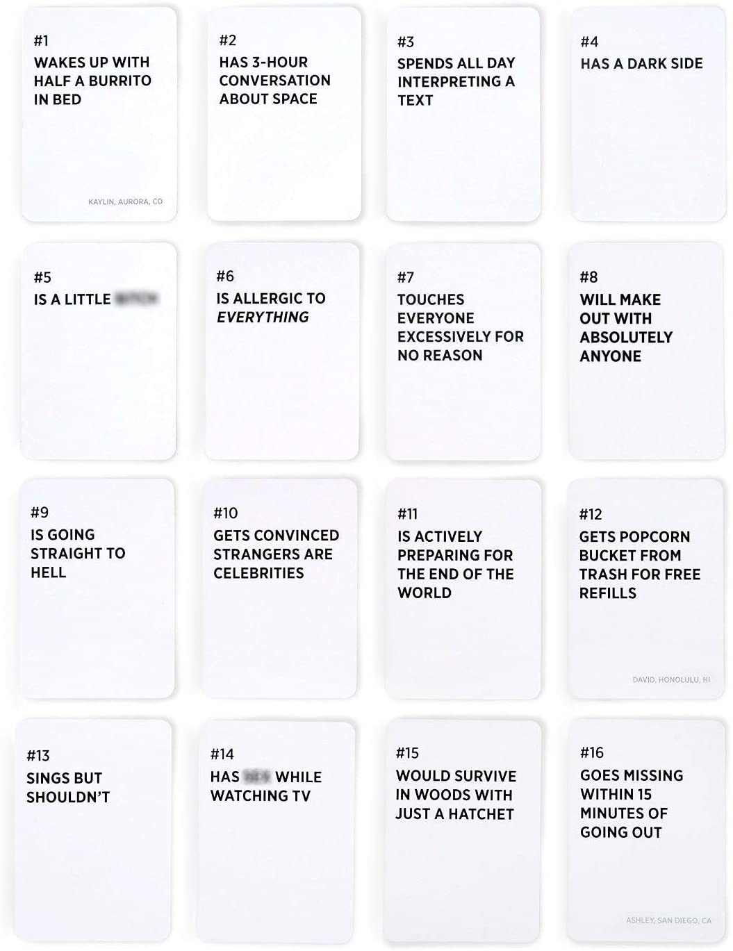 Drunk Stoned or Stupid: A Party Game