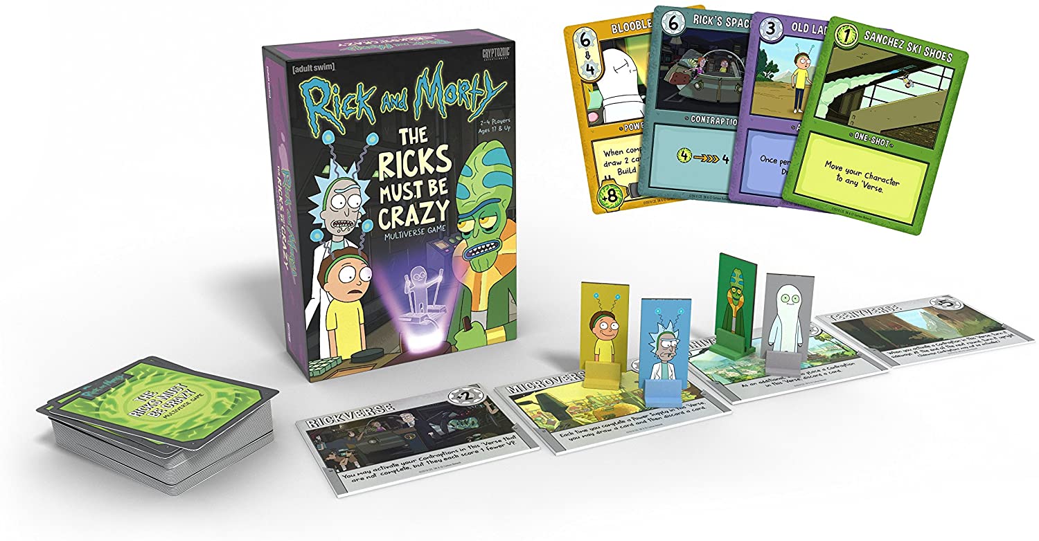 Ricky And Morty The Ricks Must Be Crazy Multiverse Game