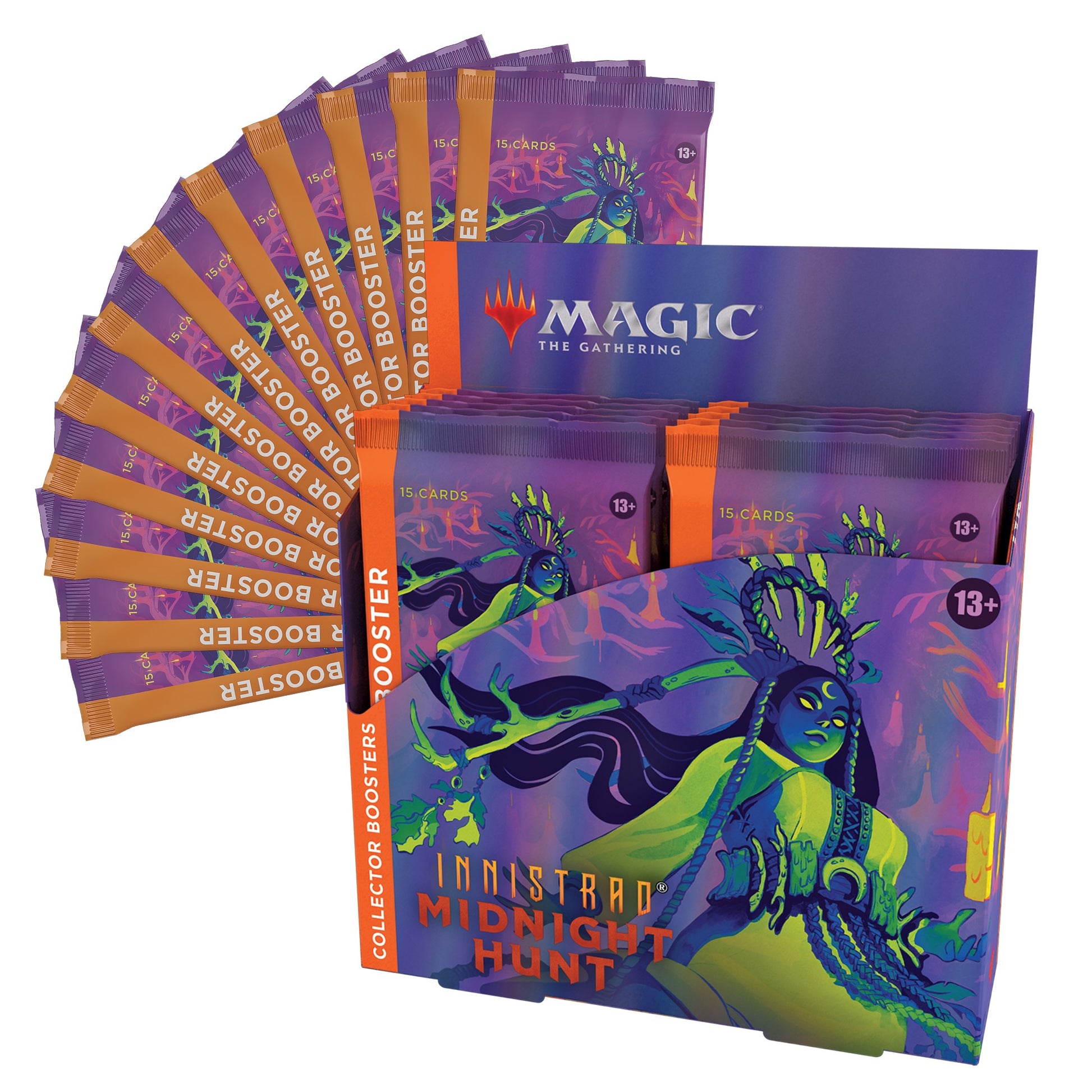 Magic: The Gathering - Innistrad: Midnight Hunt - Collector Booster Box