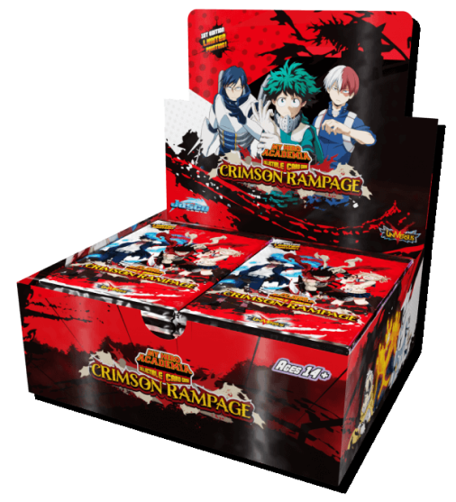 My Hero Academia Crimson Rampage Booster Box