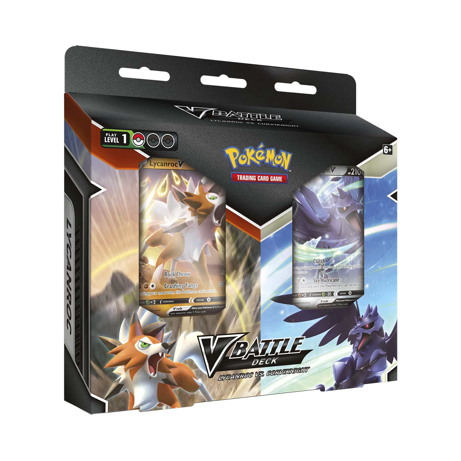 Pokémon TCG V Battle Deck Corviknight V Lycanroc V - VGMX