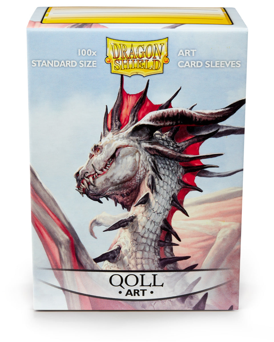 Dragon Shield Sleeves: Standard Art Card - Qoll 100CT - VGMX