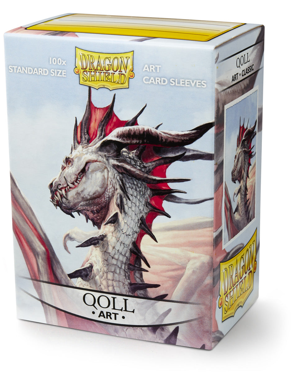 Dragon Shield Sleeves: Standard Art Card - Qoll 100CT - VGMX