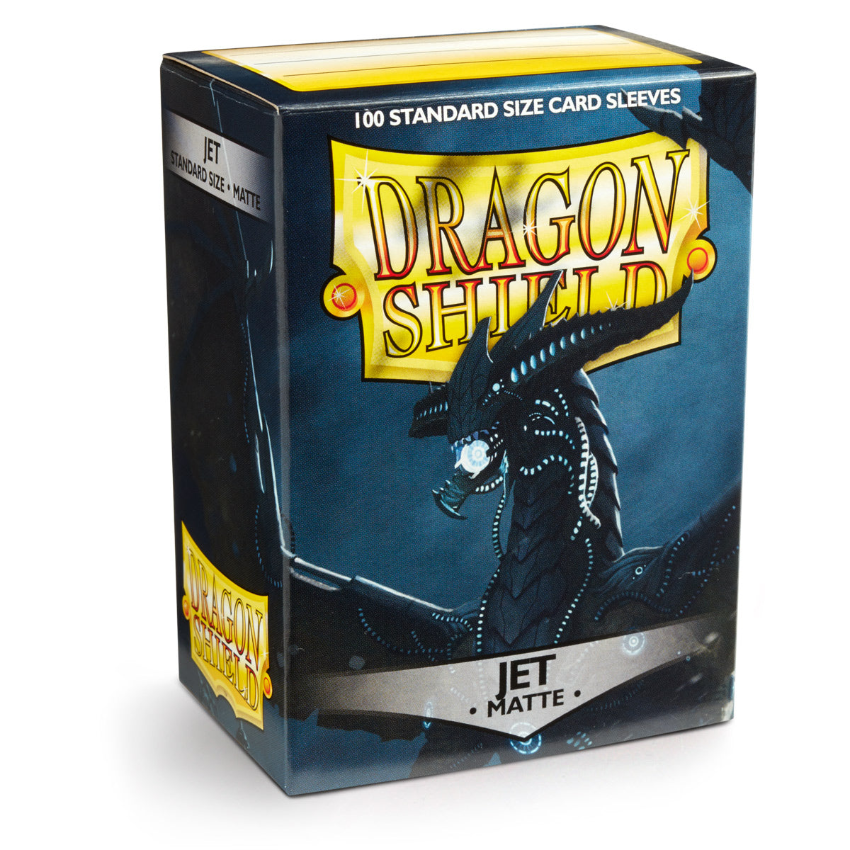 Dragon Shield Sleeves: Standard Matte - Jet 100 CT - VGMX