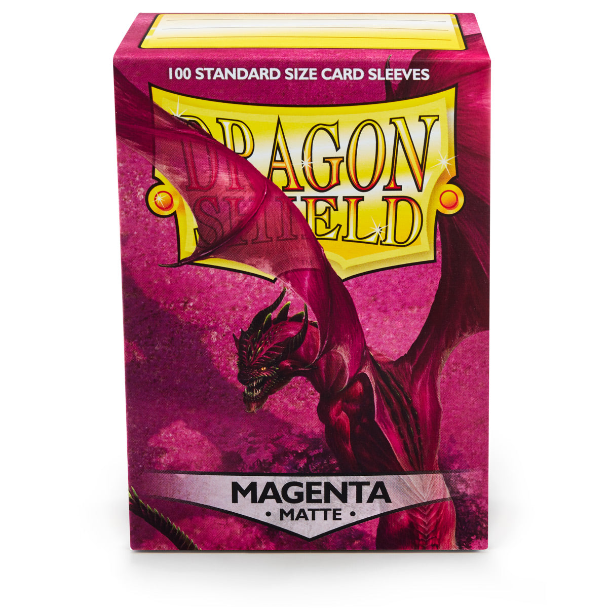 Dragon Shield Matte Magenta Standard Sleeves (100)