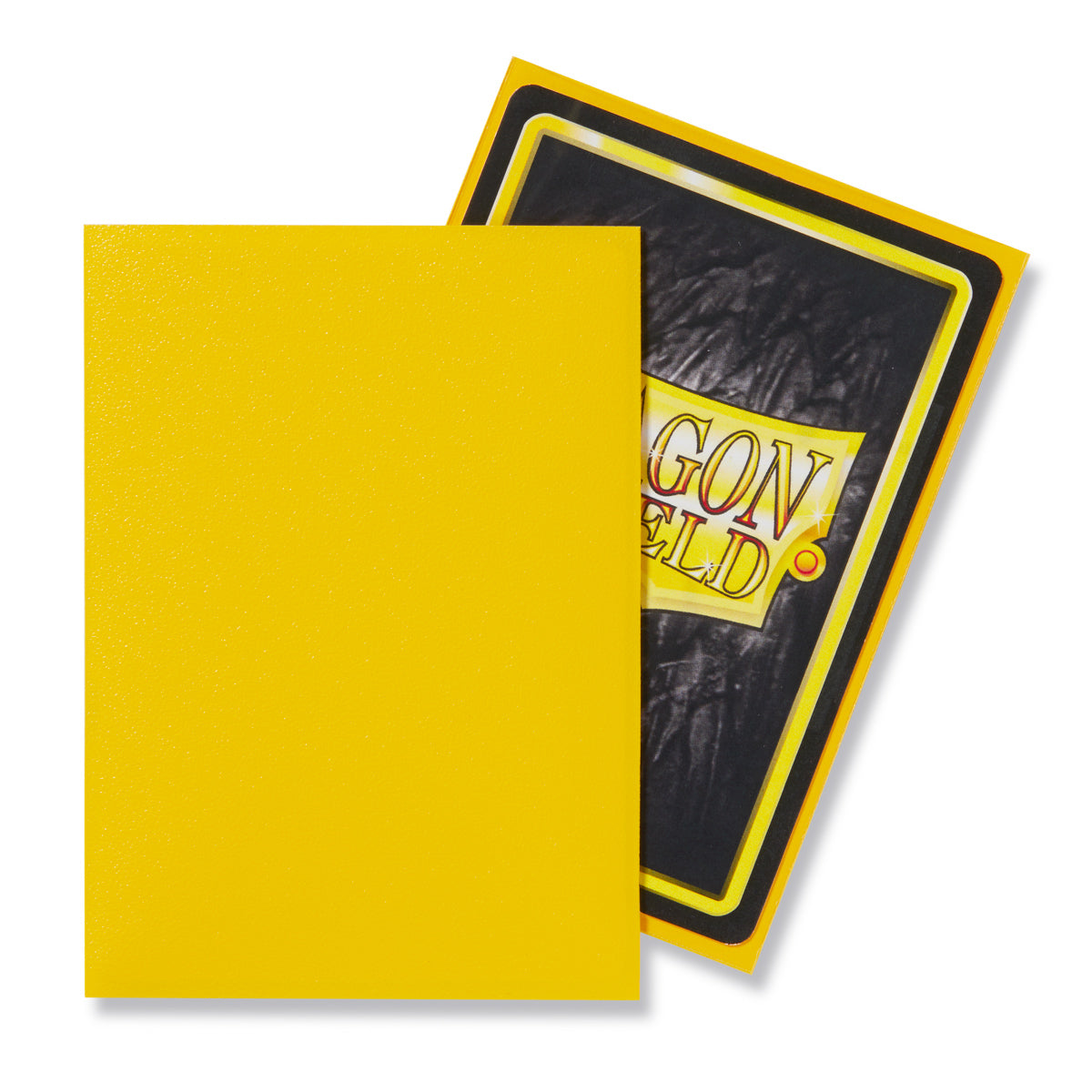 Dragon Shield Sleeves: Standard Matte - Yellow 100 CT - VGMX