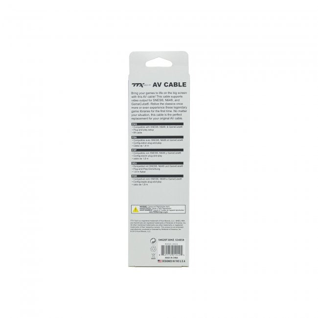 Nintendo AC Cable TTX - SNES - N64 - GameCube - VGMX